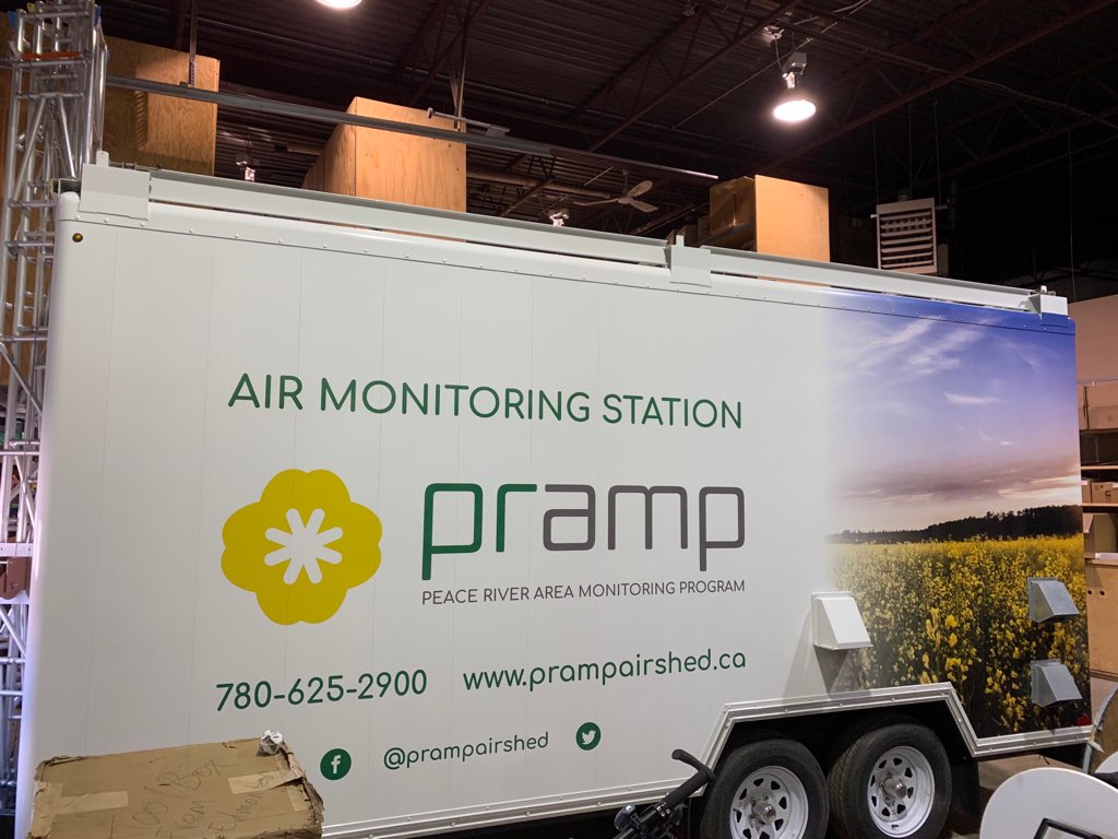 prampairshed's tweet photo. Today is Clean Air Day and the UN World Environment Day.  PRAMP is taking big steps in the next few months to support healthy #AirQuality in the #PeaceRiver area with a new #AQHI station coming soon, Check https://t.co/uOSqc1Muba and apply by June 10 to join our team #cleanair19 https://t.co/8GDfyRyoPO