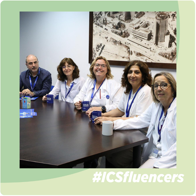 icscat's tweet photo. Avui la nostra #ICSfluencer de @vallhebron, la @cheloalvarez00, ha recollit les primeres reaccions al #BonaNitVH
L'@esthermormarco ens ha ensenyat com ho fa per fer més fàcil l'estada dels pacients a l'UCI del @hgermanstrias 😎
🔈 No deixis de seguir-les 👉🏼
#S9EM #S9CA https://t.co/hfztvhktVt