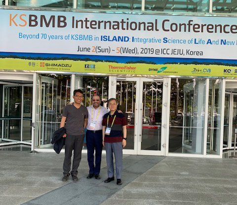 Greetings from the KSBMB International Conference!