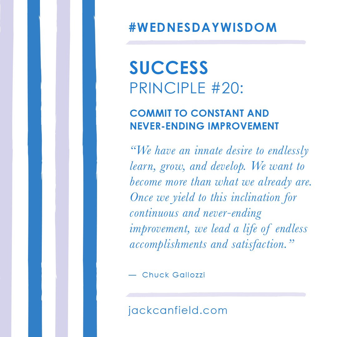 In Japan, the word for constant and never-ending improvement is #kaizen. Not only is this an operating philosophy for modern Japanese businesses, it is also the age-old philosophy of warriors, too - and it's become the personal mantra of millions of #successful people.