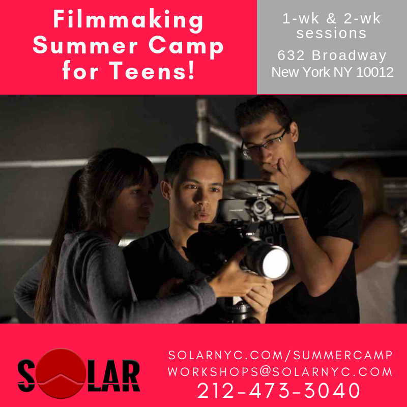 SolarWorkshops's tweet photo. The difference between a bad filmmaker and a great filmmaker is experience.
Sign up NOW for Teen Summer Camps running July thru August!
https://t.co/AfFRMPf5CS
Join us! It's going to be an awesome summer!
#filmmaking #filmmakingclass #filmschool #summercamp #movies #daycamp https://t.co/gyBYH3tsWH
