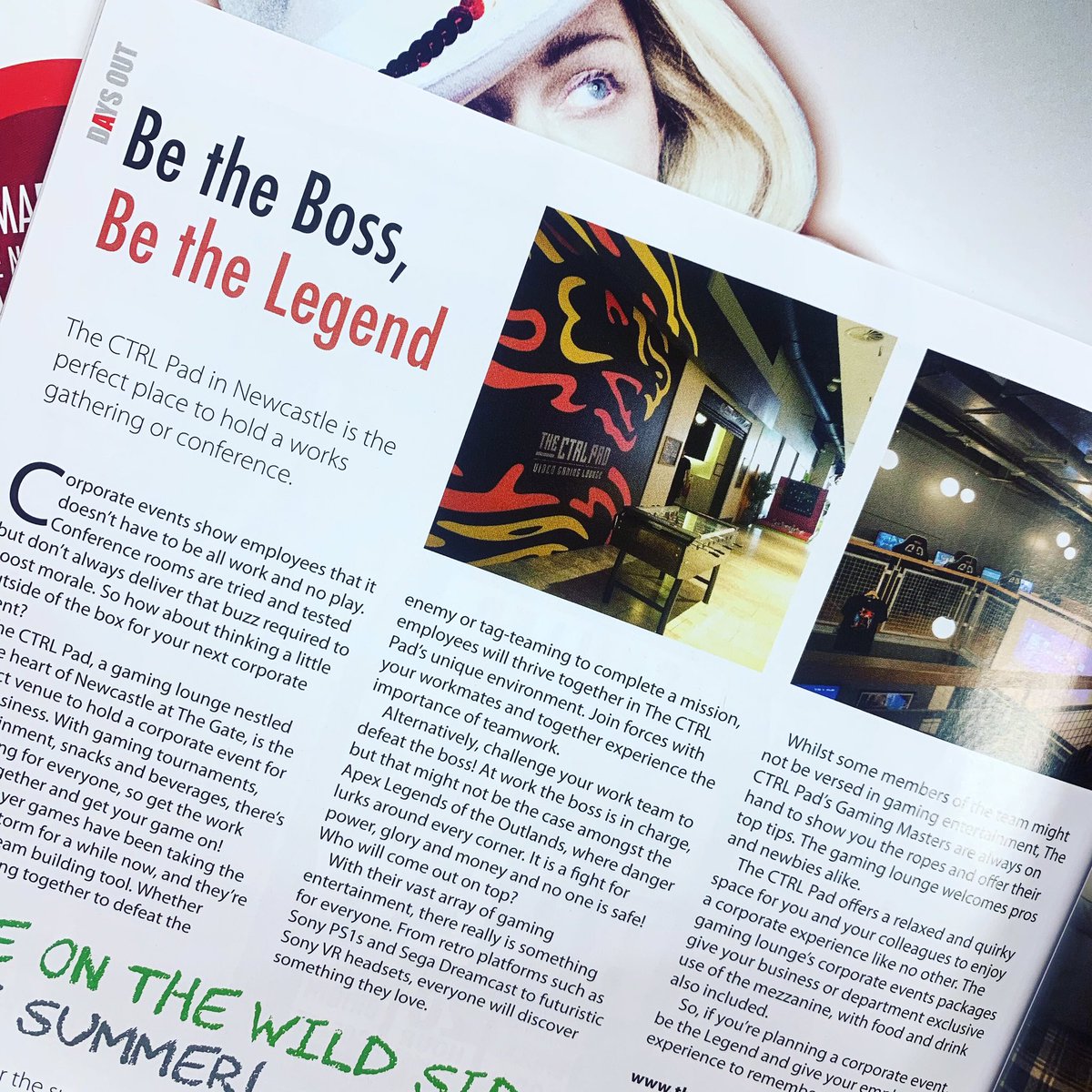 The_CTRL_Pad's tweet photo. Checkout our feature in Lifestyle magazine ๐๐ผ๐ฎ
#magazine #editorial #comic #gamingcommunity #thegatenewcastle #gamers #newcastle #thectrlpad https://t.co/i4zRHMaCvY