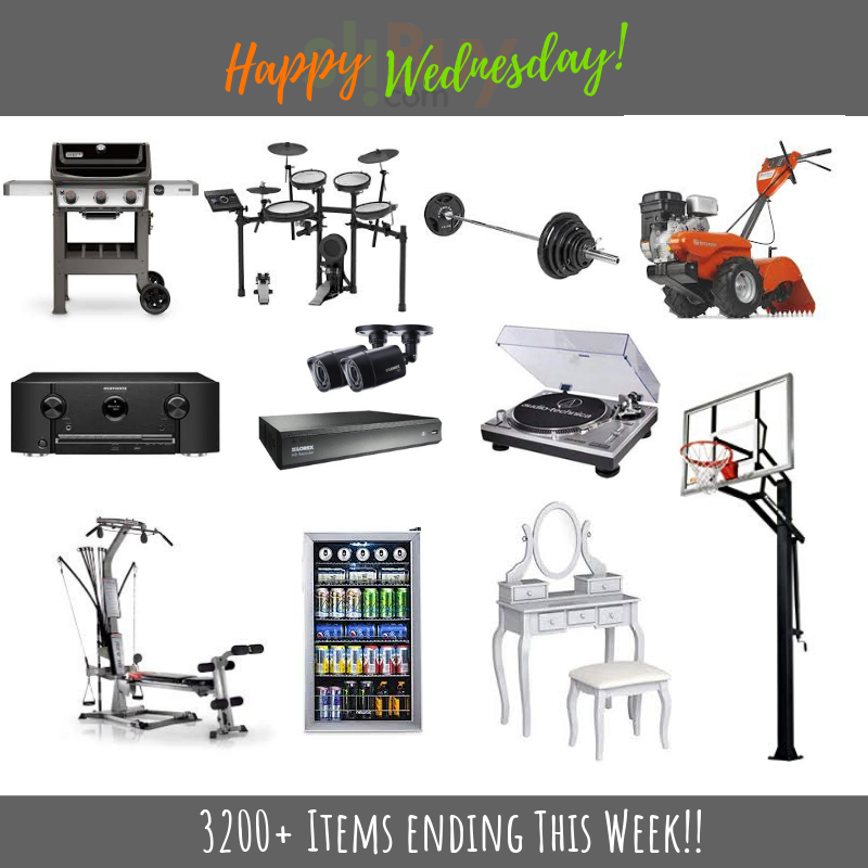 slibuy_com's tweet photo. Don't forget to get your bids placed on https://t.co/vQmQob5OPL! 

#sliBuy #DailyDeals #HappyBidding #WednesdayThoughts https://t.co/tM7pNFTdPa