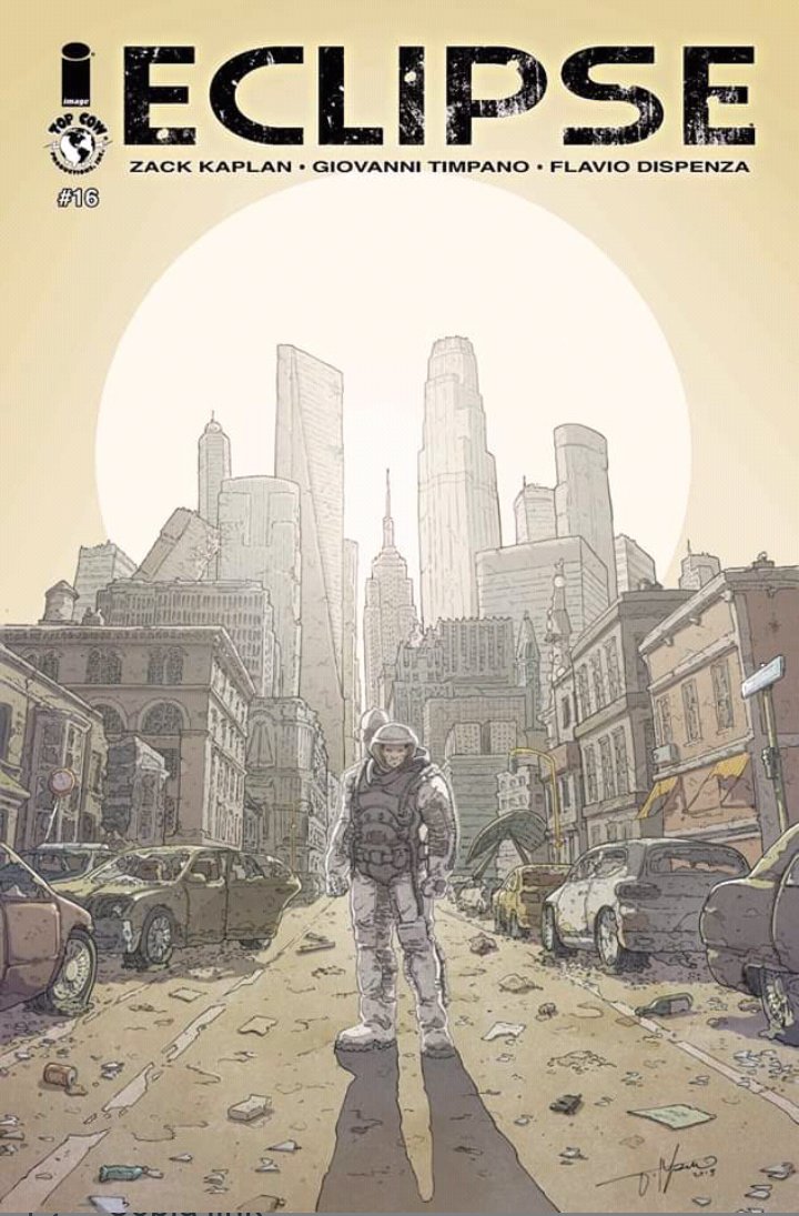 FlavioDispenza's tweet photo. The last issue of Eclipse is out!
It has been a great adventure!
It started almost three years ago and I don't know even where to start thanking all the people I worked alongside
You are the best!
@zackkaps @GioTimpano @troypeteri @topcowmatt
#ElenaSalcedo @TopCow @ImageComics https://t.co/sfbP3ZyZ5v