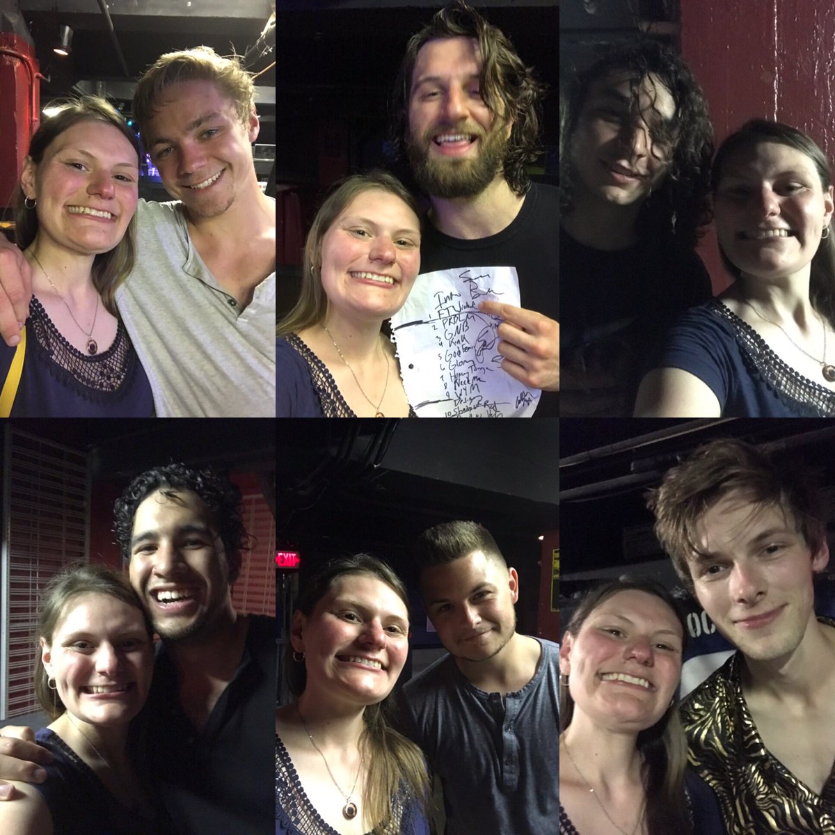 RobotFrog21's tweet photo. Thank you @fridaypilotsclub 
I’m so grateful I was able to come out for the first 4 shows of the Not Even Famous Tour. You guys are truly amazing @dpolovick @caleb_hiltunen 
#fridaypilotsclub #flight1012 #notevenfamoustour https://t.co/70MadjQMcA