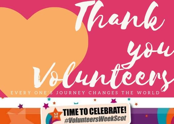 Thankyou all volunteers, lets celebrate and share our love for volunteers and volunteering. ❤💚💛🧡💜💙

Get in touch if your keen on volunteering, every bit of your time makes a difference. 👬👫👭
enquiries@vcborders.org.uk 

#iwill #VolunteersWeek2019