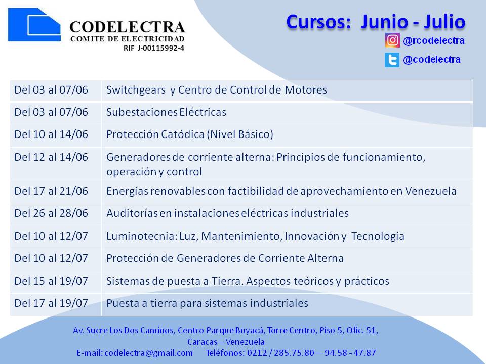 CODELECTRA's tweet image. Aprender es el mantenimiento del cerebro. Para mantenerte competitivo siempre debes aprender, es una tarea que nunca termina!
Cursos técnico con calidad de exportación!
#codelectra #cursos #ingeniería #nromalización #codigoeléctriconacional #afiliación
