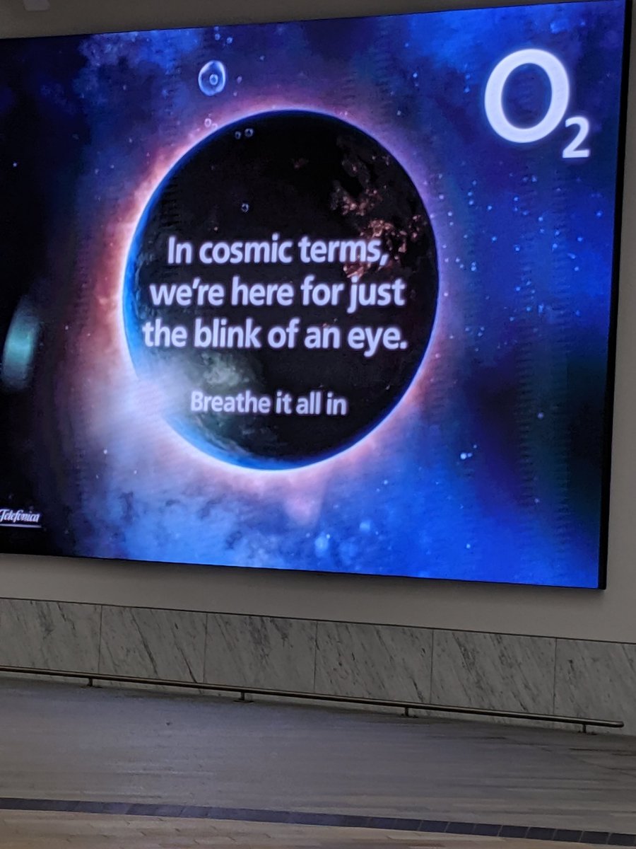 cosmicjulie's tweet photo. How nice of O2 to act as brand ambassador for us #cosmicuk @Cosmic_UK https://t.co/MIlS1AUDyu