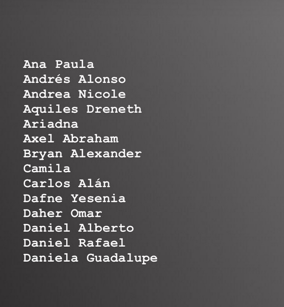 Buenos días desde un país donde se cumplen 10 años de que sus madres y  padres vistieron a estos pequeños por última vez, antes de llevarlos a la Guardería ABC. 

Descansen en paz ellos, no quienes tuvieron responsabilidad en sus muertes y no han pagado por ello. #ABCNuncaMás