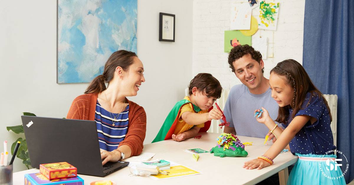 Playing games gives parents a way to see the world from their kids' perspective, provide guidance and demonstrate good behaviors.