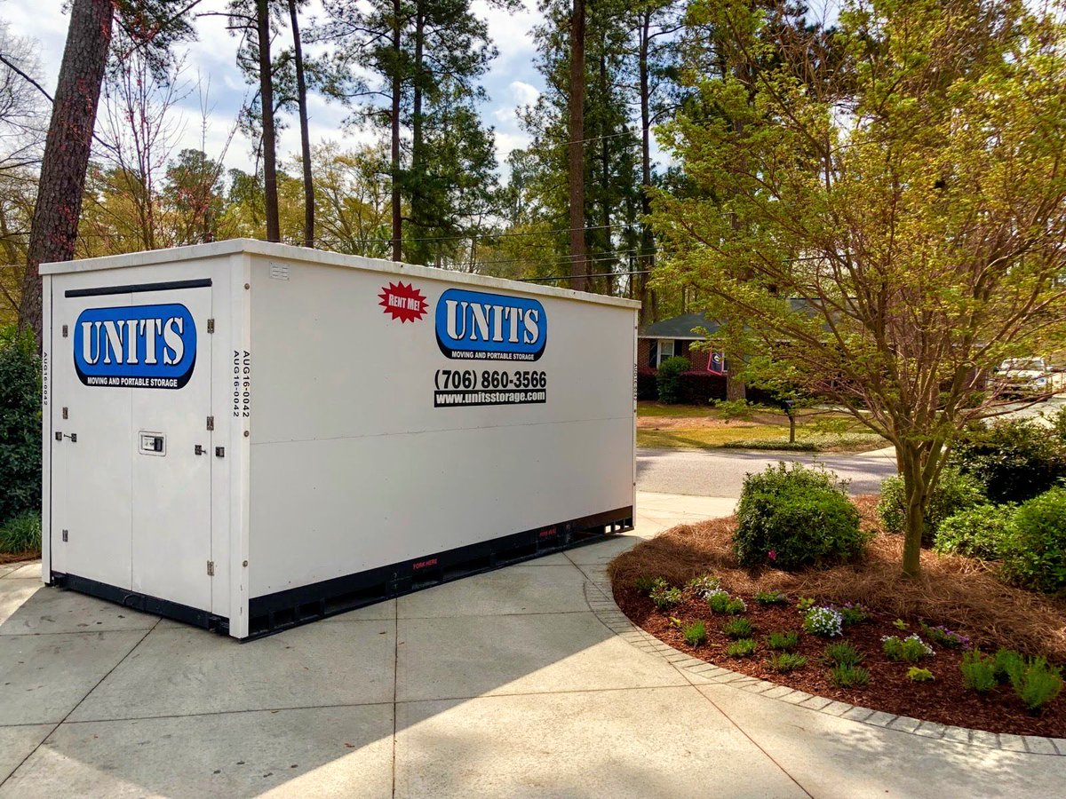 UnitsAugusta's tweet photo. Get started on your summer project with $20 off your first month's rental of a UNIT portable storage! Keep your things within reach and out of the way. Visit https://t.co/eNDV6AOfoT and use promo code LinkedUp2019. Valid June 2019 https://t.co/fI1Ab7HJ0C