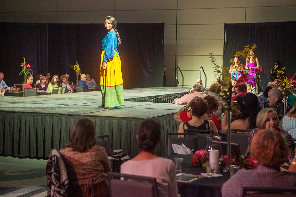 UKHES's tweet photo. The beauty of the Color Me Spring fashion show is undeniable as is the hard work that accompanies it. This year’s show, produced by students in MAT 559, was the most successful yet. Full story: https://t.co/vXNRquR4x2 https://t.co/T4g4SvrcQK