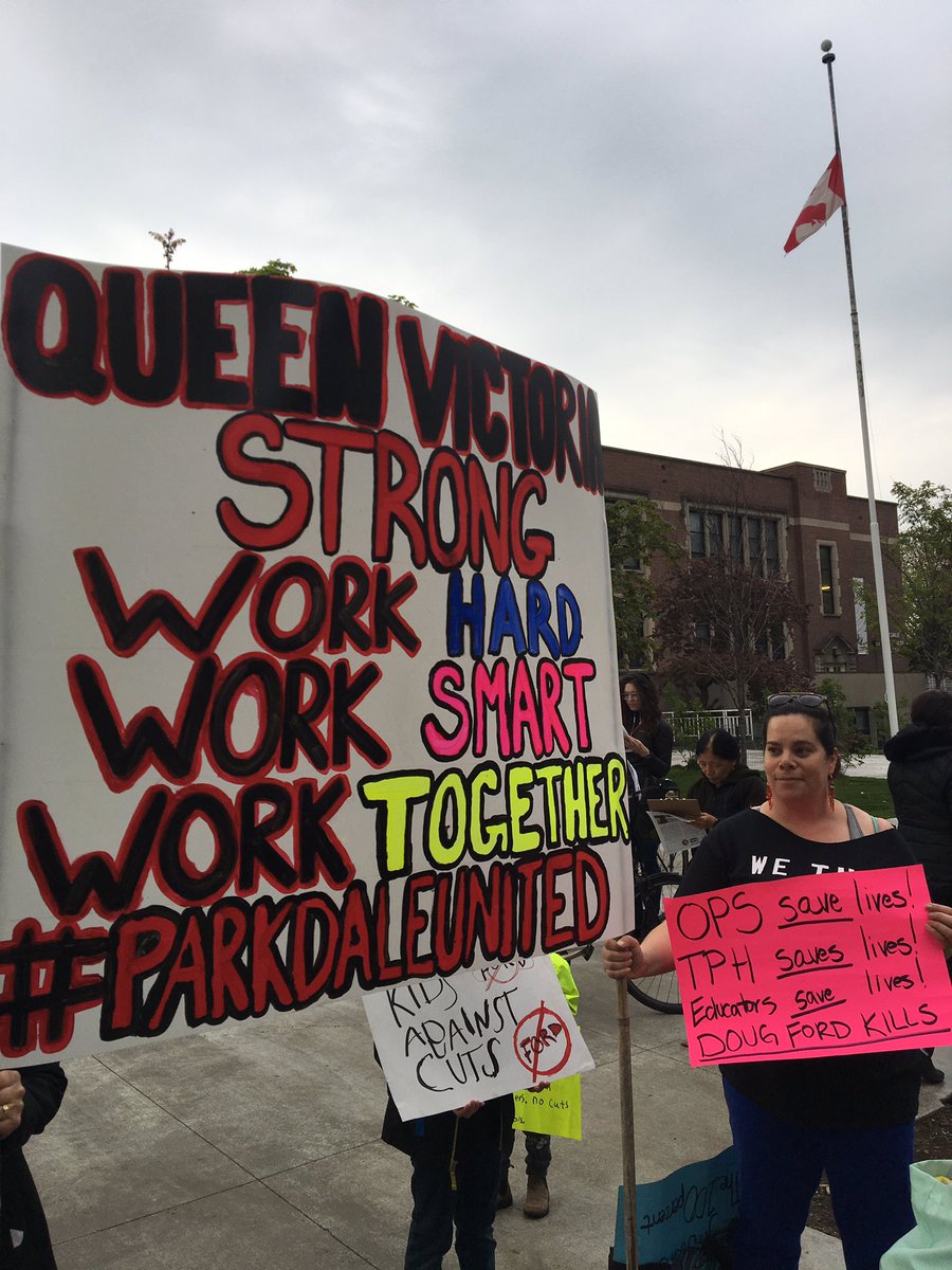 qvmcleod's tweet photo. Tomorrow, June 6th there are 269 schools registered for the #WalkinForEducation. Find a school at https://t.co/Qtg9UwdqpL and join in the campaign to protect public education. @tdsb_qv @BhutilaKarpoche https://t.co/wB4BQdR3r1