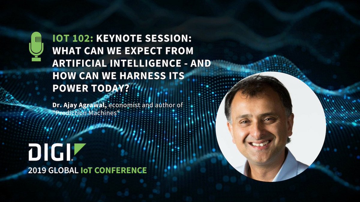 digidotcom's tweet photo. Today’s keynote @professor_ajay shares what we can expect from #AI and explains how we can harness its power. See details: https://t.co/VMuRs2oBF9  #OneDigi #ConnectWithConfidence #IoT #DigiGlobalIoT https://t.co/D2Qouj0i29