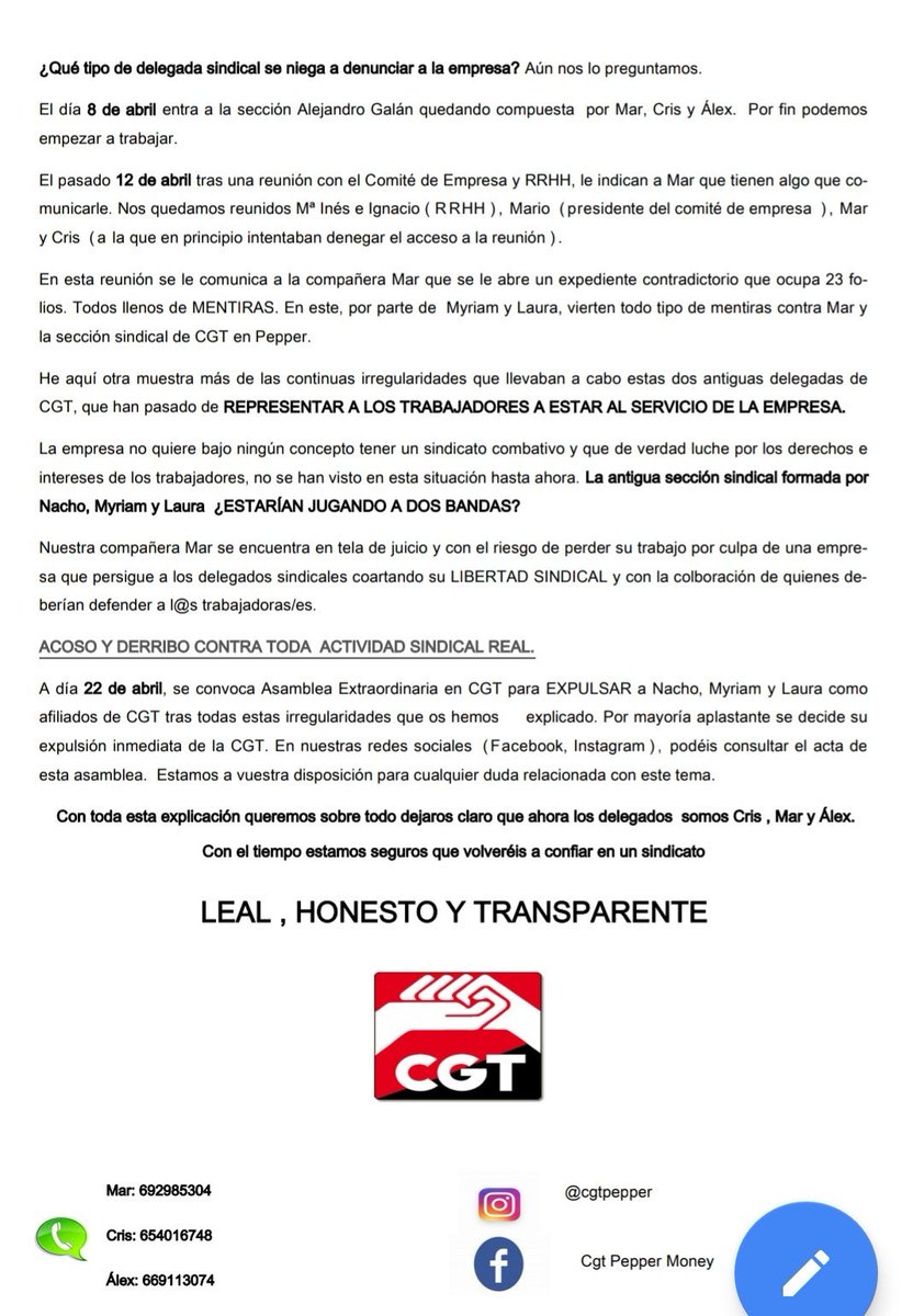 CgtPepper's tweet photo. @peppermoney @peppergroup @peppermoney_uk #marreadmision Boletín Abril https://t.co/pblSANToYA