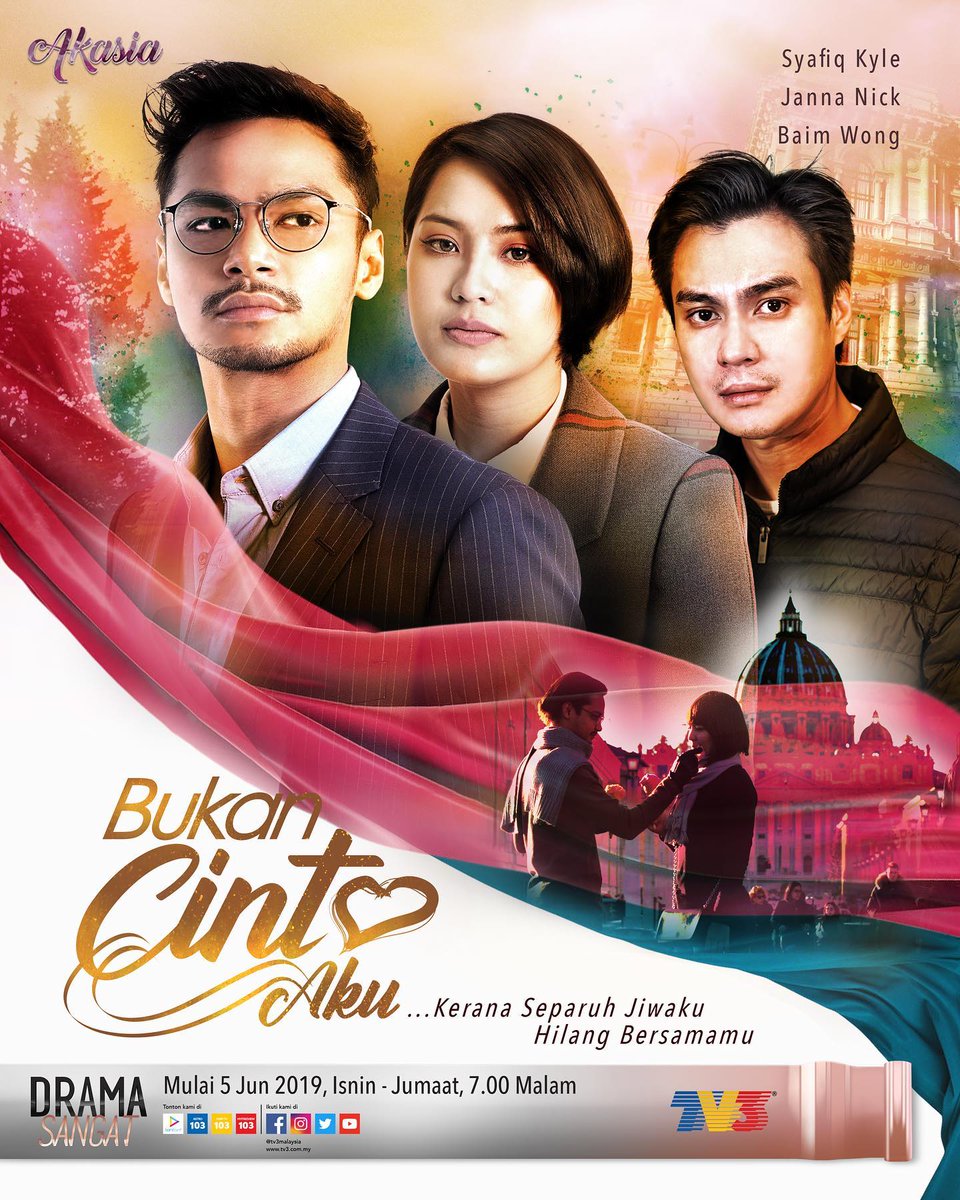 Myinfotaip On Twitter Drama Bukancintaaku Isnin Jumaat 7pm Tv3 Syafiq Kyle Janna Nick Baim Wong Mimi Lana Daler Yusuf Sinopsis Https T Co 6lqlkawqnw Https T Co Xlsinknoap Twitter