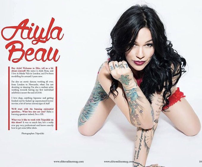 Remembering shooting for @EliteOnlineMag with @Tripodski today, what dyou think about round two?? Should<a class="tags" href="/tag/eliteonlinemag">@eliteonlinemag</a><a href="/tag/photoshoot"class="tags"><span>#photoshoot</span></a><a href="/tag/girlswithtattoos"class="tags"><span>#girlswithtattoos</span></a><a href="/tag/altgirls"class="tags"><span>#altgirls</span></a><a href="/tag/magazineshoot"class="tags"><span>#magazineshoot</span></a>