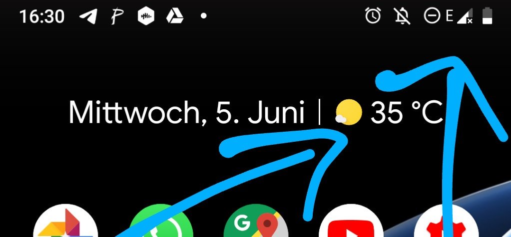 35° ... da muss man echt aufpassen, dass man nicht denkt man sei im Süden!
Glücklicherweise erinnert mich die "grandiose" Netzabdeckung immer wieder daran, dass ich noch mitten in Deutschland bin! Phu!