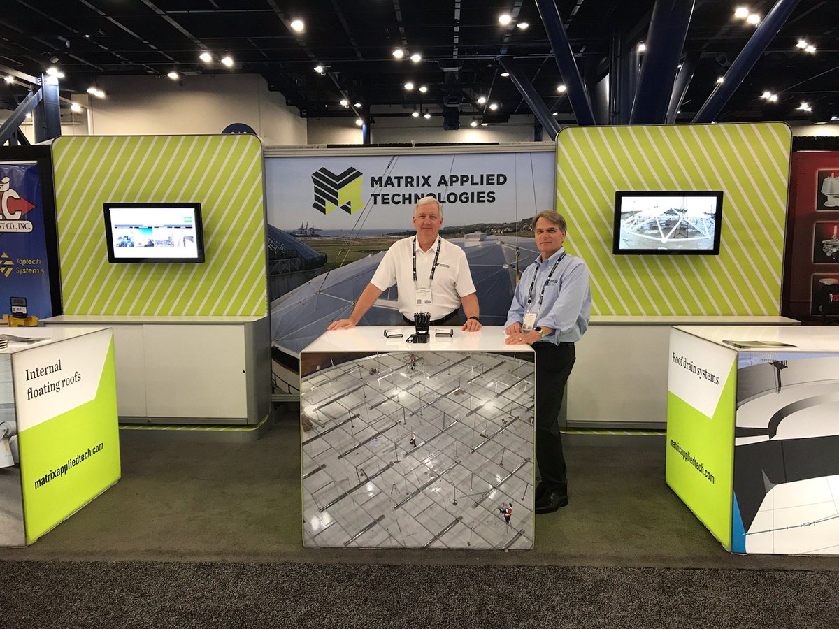 MatrixServiceCo's tweet photo. Day 2 of the @ilta_terminals exhibition just kicked off! Stop by booth #437 to speak with Matrix Service, Matrix NAC, and Matrix PDM Engineering or booth #518 for Matrix Applied Technologies.
#ILTA #ILTA2019 https://t.co/JjV0hS2cM7