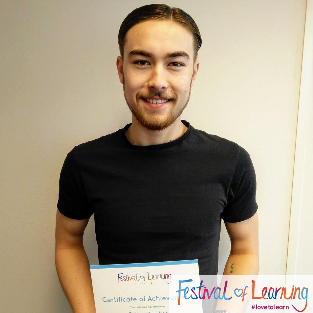 RewardsTraining's tweet photo. Congratulations to our ACL Tutor Callum for receiving a nomination for the @festival_learn this year. @RewardsACL were also nominated again as a training organisation! https://t.co/xk9Ac29LOf