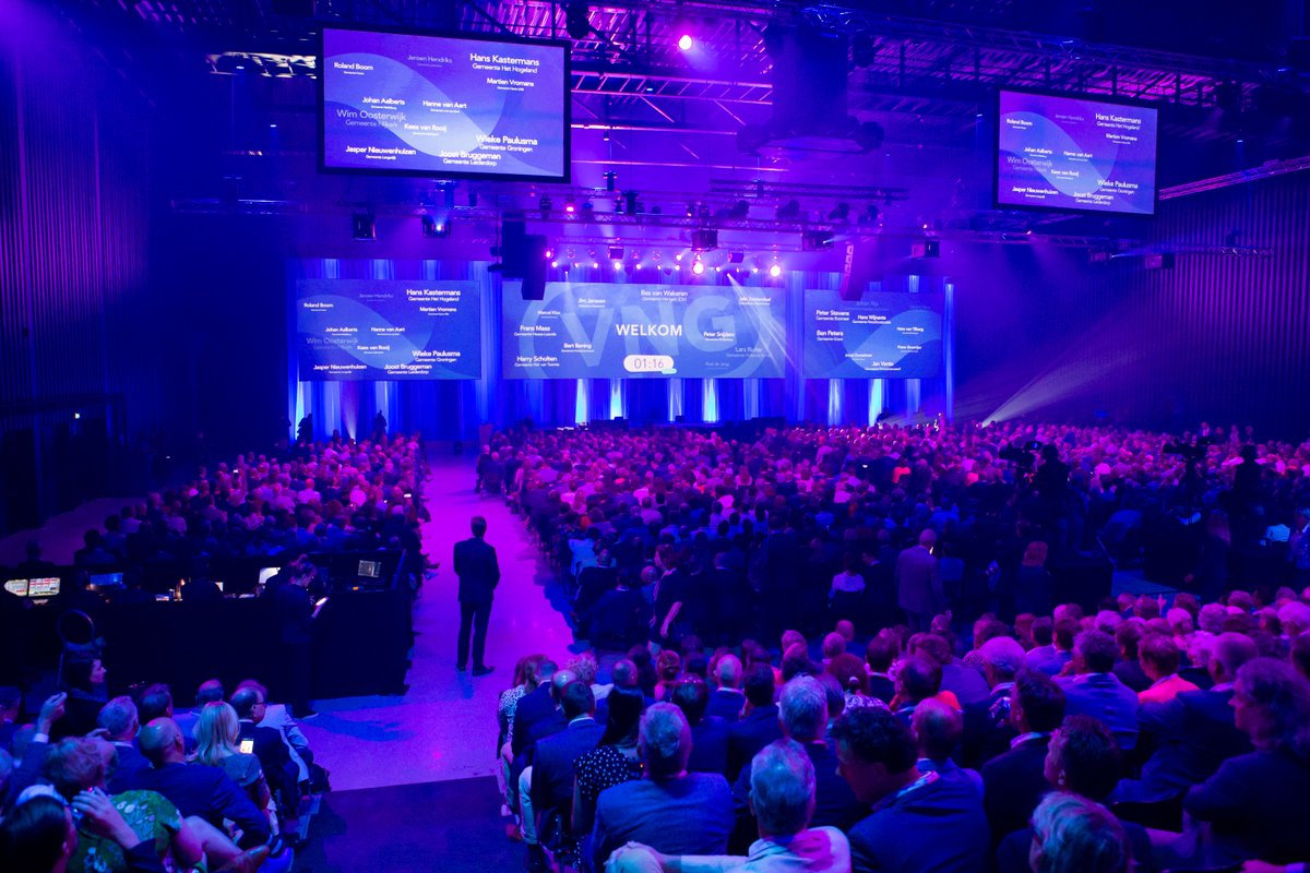 MNHallen's tweet photo. Aan alle bezoekers van het #VNGcongres2019 , bedankt voor jullie komst! Het waren twee fantastische dagen, trots om zo’n mooi congres in de Midden Nederland Hallen te mogen faciliteren. https://t.co/q6RcbauXvk