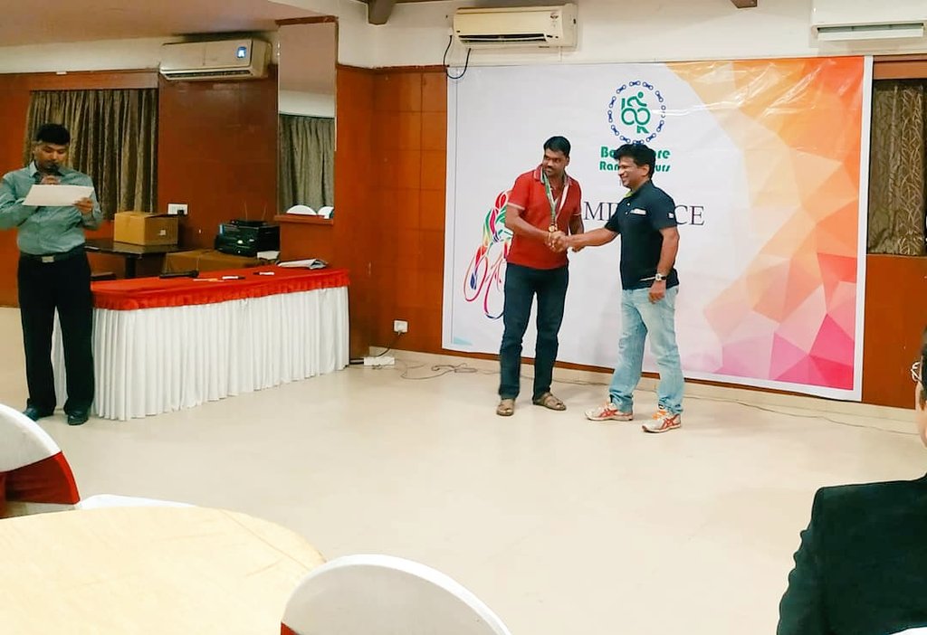 vijaymn10's tweet photo. Bangalore Randonneurs Eminence 2019 medal ceremony. 
Received ACP medals for my 200 &amp; 400kms 🚴
@adeccoindia
@Win4Youth 
#Win4YouthINDIA 
#win4youthalumniproud https://t.co/OsaAX4FsOQ
