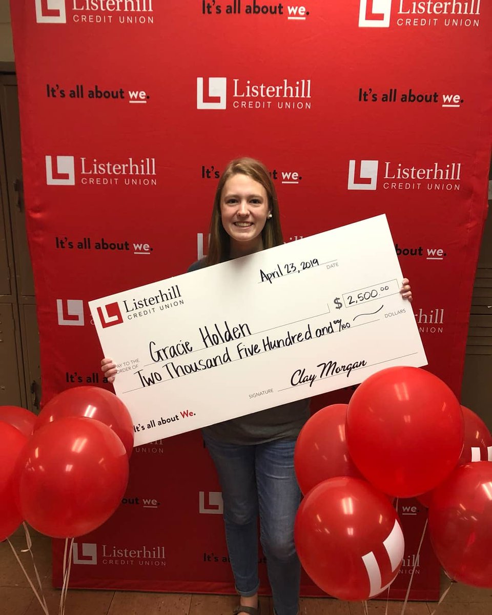 GetTheHill's tweet photo. 👏 We were pretty amazed by Gracie Holden's thoughtful and passionate scholarship video about natural resource conservation 🌳🌱 which is why she is our second $2,500 Listerhill Scholarship Winner! Congratulations Gracie! Thanks for keeping the Shoals green! #itsallaboutwe https://t.co/4LSMzvskgO