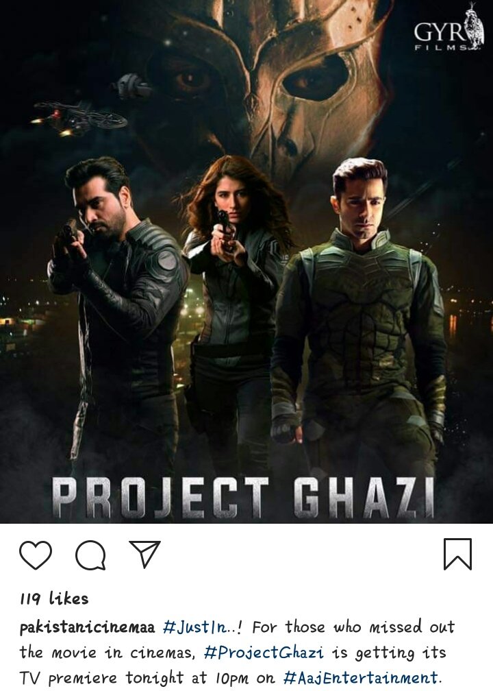 humayunfanclub's tweet photo. || WORLD TV PREMIERE ||
#ProjectGhazi @iamhumayunsaeed @SairaShahroz @ItsSheheryar
#HumayunSaeed #SyraShehroz #ShehryarMunawar only on #AajEntertainment https://t.co/6CrXsOv6rH