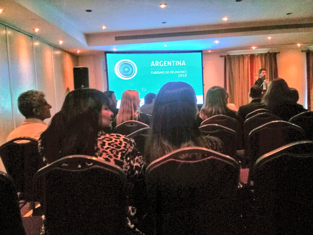 AHORA Se realiza la Presentación del Anuario Estadístico 2018 del #Observatorio de #TurismoDeReuniones <a href="/OETRArgentina/">OETR  🇦🇷</a>