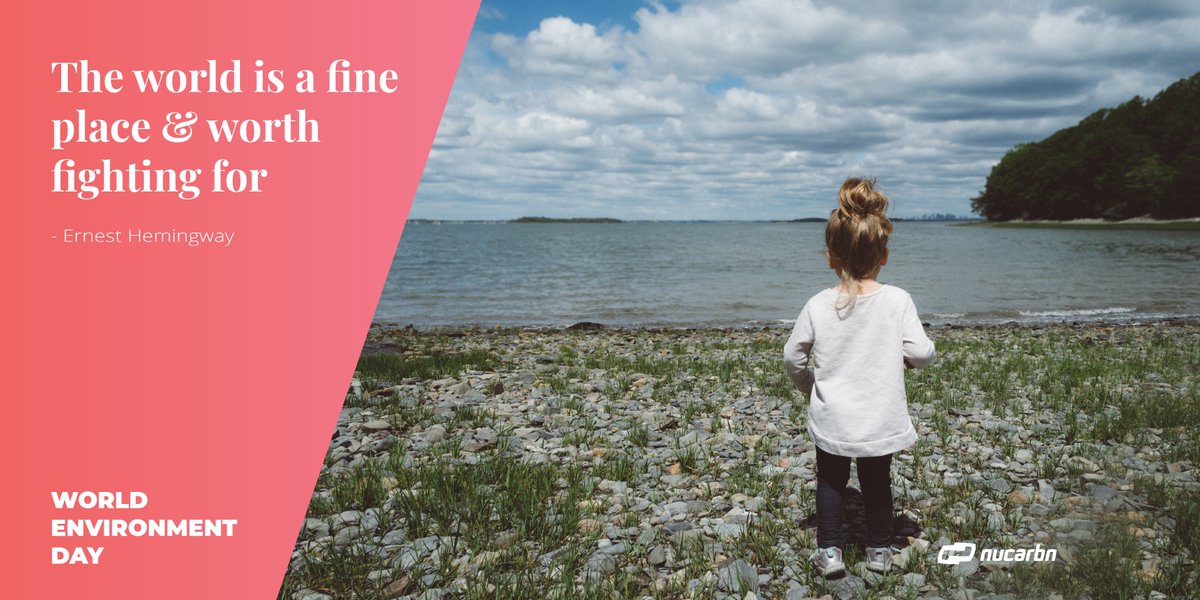 nucarbn's tweet photo. "The world is a fine place and worth fighting for."  ~Ernest Hemingway

How are you and your child doing your bit to protect the environment?Let us know in comments.😀😀

#parenting #childcare #worldenvironmentday #environment #climatechange #worldenvironmentday2019 https://t.co/CoREkEF1TQ