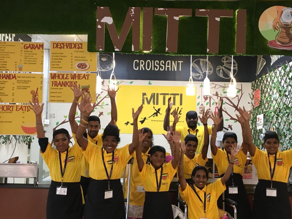 cafe_mitti's tweet photo. “We, the ones who are challenged, need to be heard. To be seen not as a disability, but as a person who has and will continue to bloom. To be seen not only as a handicap, but as a well intact human being.” 
#Disability #Bangalore #Inspiration #determination #socialenterprise https://t.co/GR6sUvKevb