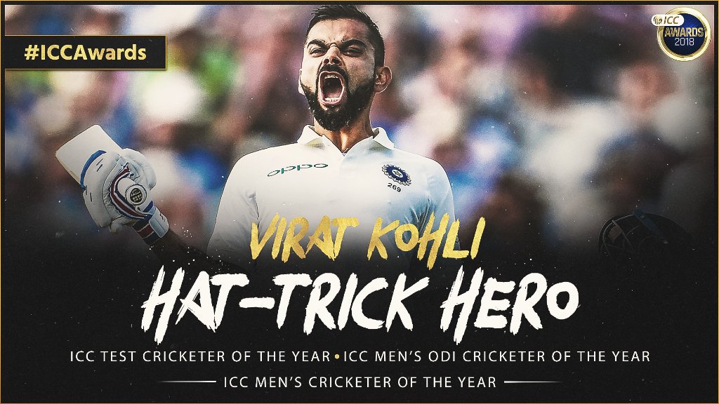 ICC's tweet photo. @MichaelVaughan ¯\_(ツ)_/¯ https://t.co/WxtoWaz3Qa