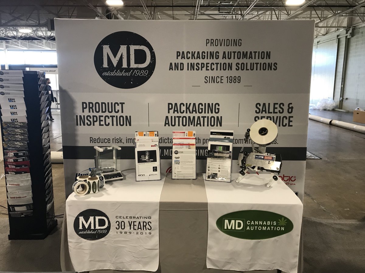 BlueWAutomation's tweet photo. Day two at #PackExToronto!!  Visit us in the @MDPackaging booth - #1565.  We have a ShurSEAL head to demo! https://t.co/BWDHaAHZyk