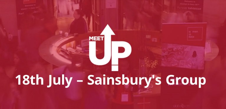 Women_In_Data's tweet photo. Delve into retail analytics at WiD UK &amp; Sainsbury's Meet-up on 18 July, London. We’re excited to showcase Sainsbury’s talent, explore operations and provide top tips. Find out more &amp; REGISTER at >>> https://t.co/XJo04pVJsH #womenindata #LOVEData #Sainsburys https://t.co/gM8g7sKAMz
