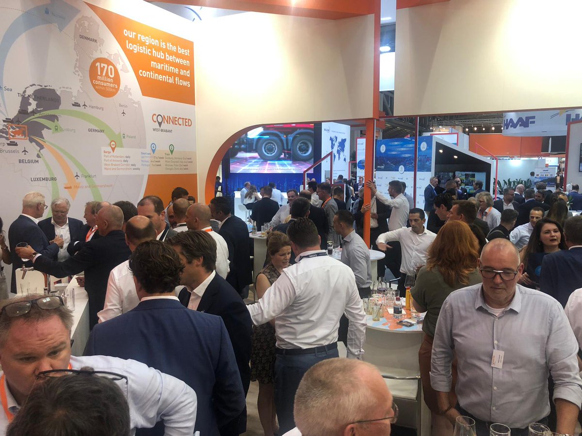 Om een idee te geven ;) #Brabantsegezelligheid <a href="/transport_messe/">transport logistic</a> A4 - 309