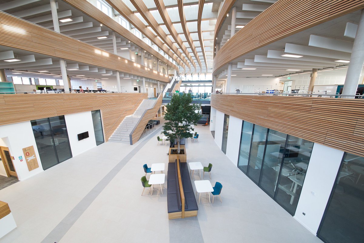 Lusso_Ltd's tweet photo. Huge congratulations to all at @AHR involved in the UKHO project for their three awards at the RIBA @ArchitectureSW Awards this week!! Big thank you to @AHR and @BAMConstructUK for choosing @Lusso_Ltd for this amazing project! #officeinteriors #glazedpartitions #wowfactor https://t.co/PxnP3ELgxA