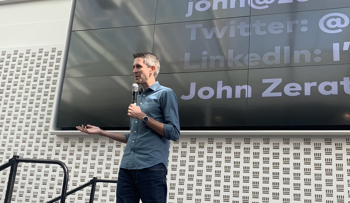 Great presentation from <a href="/jazer/">John Zeratsky</a> at #WITreps conference.