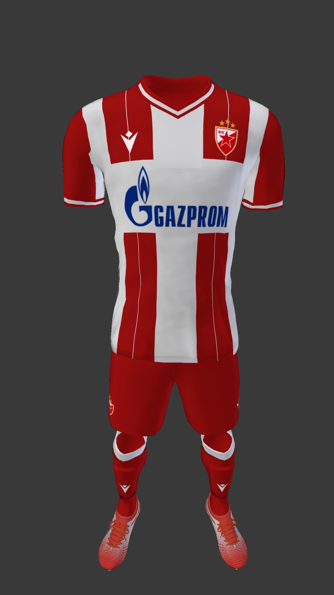 Crvena Zvezda - Home Kit (Red Star Belgrade)