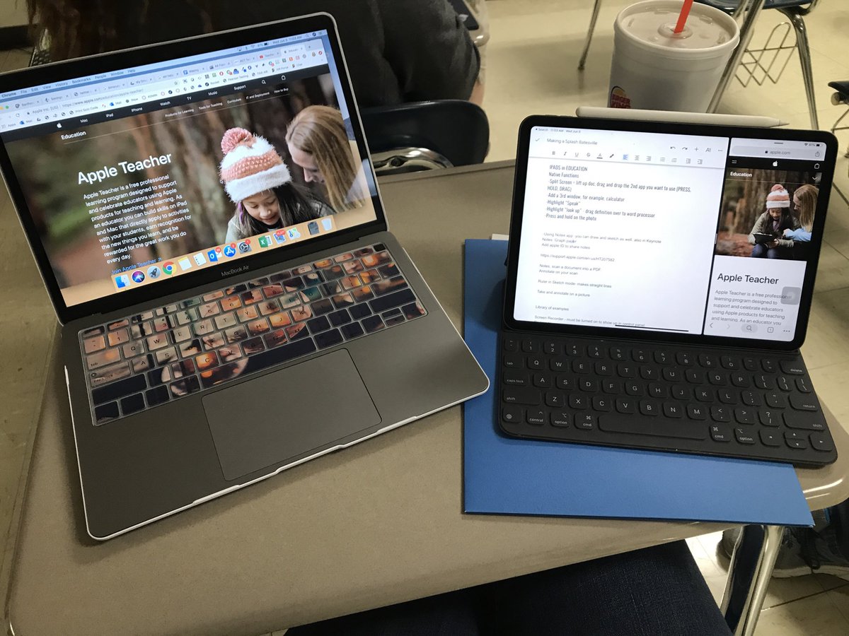 AlisonWold's tweet photo. iPad tips and tricks! Can't wait to share with all my #hopetownjets Loving day two at @splashelearning #seisplash https://t.co/HLu5y45Qjs