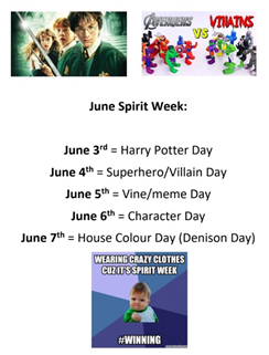DDenisonss's tweet photo. SPIRIT WEEK https://t.co/OJs7kJnH1G