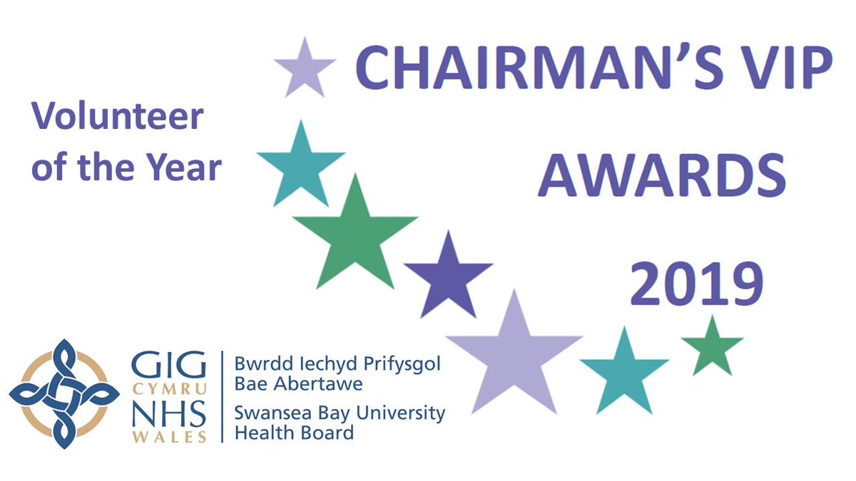 SwanseabayNHS's tweet photo. Our winner for the ‘Volunteer of the Year Award’, sponsored by @AllocateS, is Blood Bikes Wales (West Area) #ChairmansVIP2019. Congratulations! https://t.co/SNpAgXTv8u