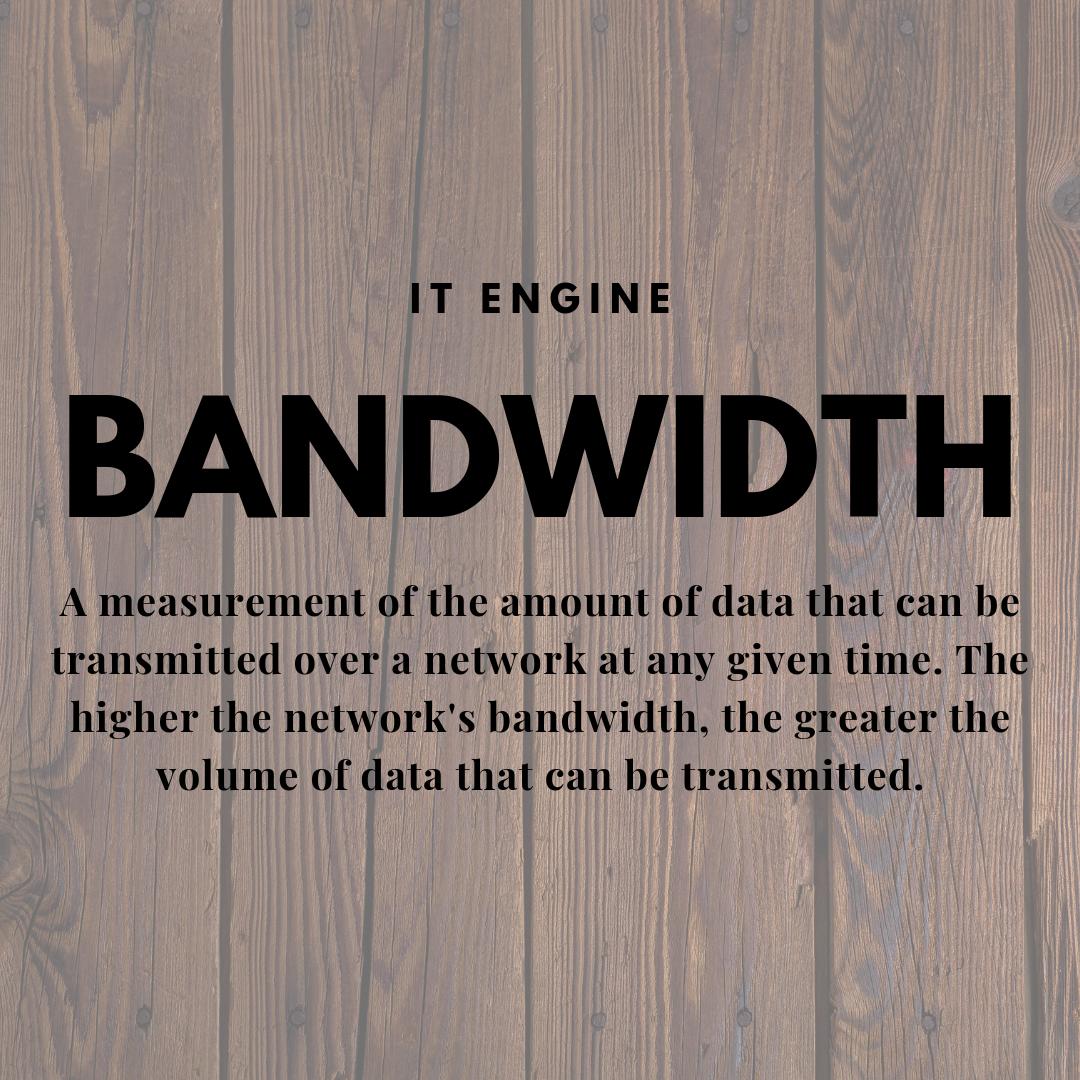 ITEngineInc's tweet photo. #Bandwidth is a very common term when it comes to #networking. 
We would love to help you with your IT problems. Book your #free #consolation here https://t.co/9N5YDmIX4V
#IT #management #consultation https://t.co/4huxrkeXKM