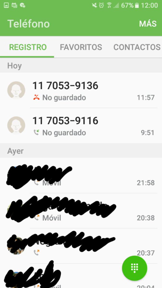 coniriq's tweet photo. @MovistarArg En lo que va del día he recibio dos llamadas... me espera otro día de hostigamiento? Me tendrán 30 días así hasta que se active mi "nollame"? POR FAVOR NO QUIERO QUE ME LLAMEN MAS!!! Encima nunca puedo hablar ya que se corta al atender... @MovistarArg https://t.co/12YrdG5FIf