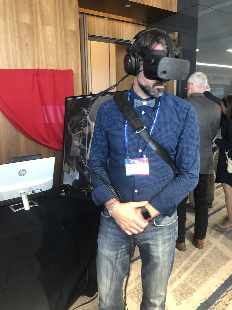 If you’re at Social Impact Summit, come see The 100%, a VR experience to benefit <a href="/SU2C/">Stand Up To Cancer</a> by <a href="/the100pct/">the100pct</a>, supported by <a href="/HP/">HP</a> <a href="/intel/">Intel</a> shot at <a href="/metastageXR/">Metastage</a>. Also, if you’re not at #SIS19 &amp; just want to see it, come by DTLA Intercontinental Hotel. 😊😎#PoweredByHP #HPReverb <a href="/HP_Newsroom/">HP News</a>