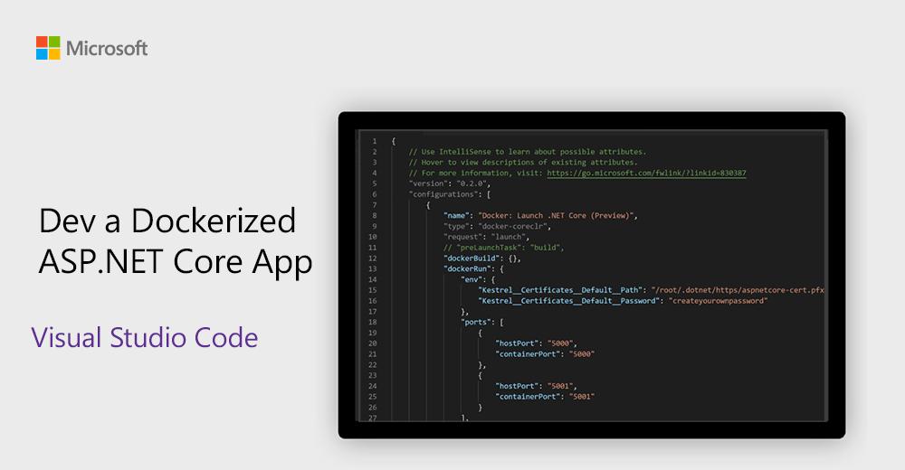 Because #VSCode goes across platforms, you can develop your next dockerized ASPNET Core app on Linux or Mac while having access to all the great features that Windows users enjoy with #VS2017 or #VS2019.

Follow the guide: http://msft.social/EvlVdw