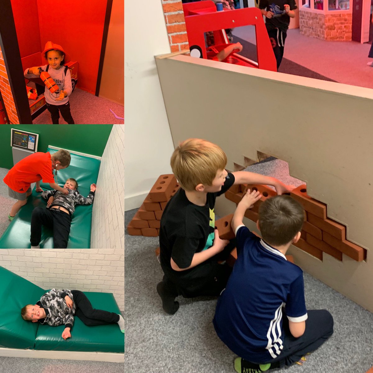 stclementsp2's tweet photo. Great fun today at Little World of Play! More pictures to follow. #dundeelearning #earlybed 🥳🤗😴 https://t.co/u7WNfV9NTI