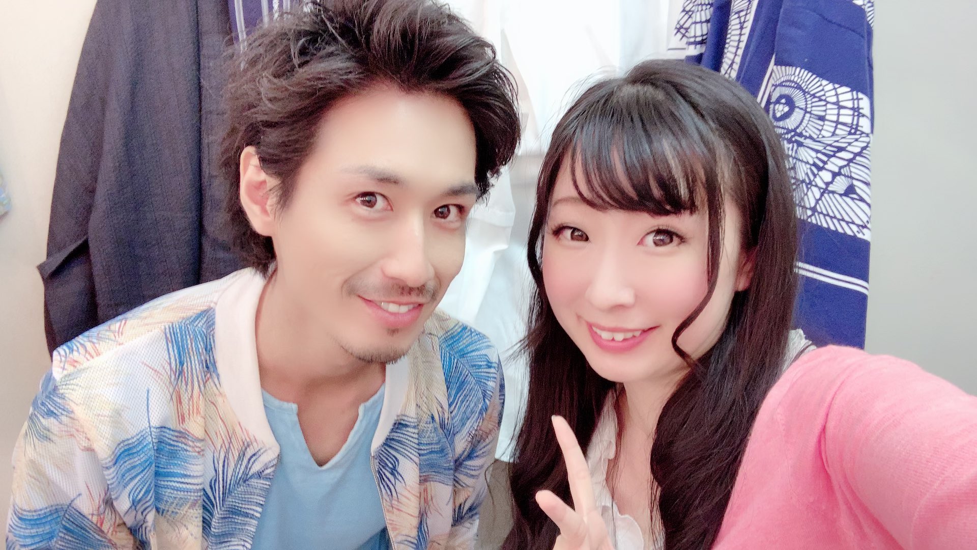 相川なつ Twitter પર 若狭園 ワカサギ役の横井寛典さんと 若狭満知子役の岡本嘉子さん 横井さんはとってもノリがよくてみんなのムードメーカーです 独特の空気で舞台上でも一際存在感があります 岡本さん 優しくて面白くて可愛らしいお方 ご一緒できて