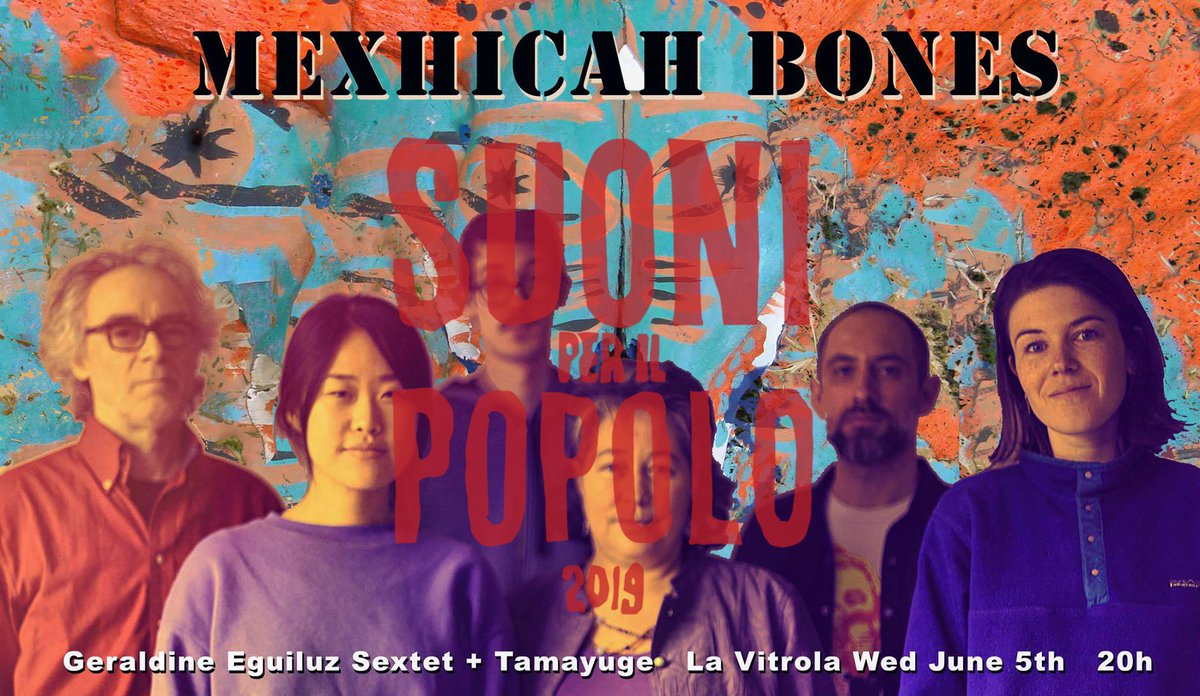 Ce soir:
Casa -> film WHEN THEY AWAKE en présence du réalisateur
Sala -> The Dwarfs of East Agouza + Two or the Dragon
Vitrola -> Mexhicah Bones + Tamayugé
Espace Aline-Letendre -> Dedalus Ensemble +<a href="/QuatuorBozzini/">Quatuor Bozzini</a> 

suoniperilpopolo.org/en/events #suoniperilpopolo