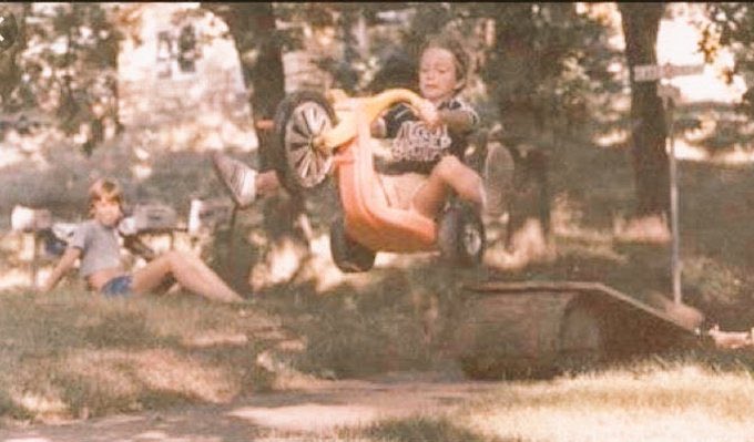If you didn't risk your life at least twice a day growing up in the 70s, you were doing it wrong.