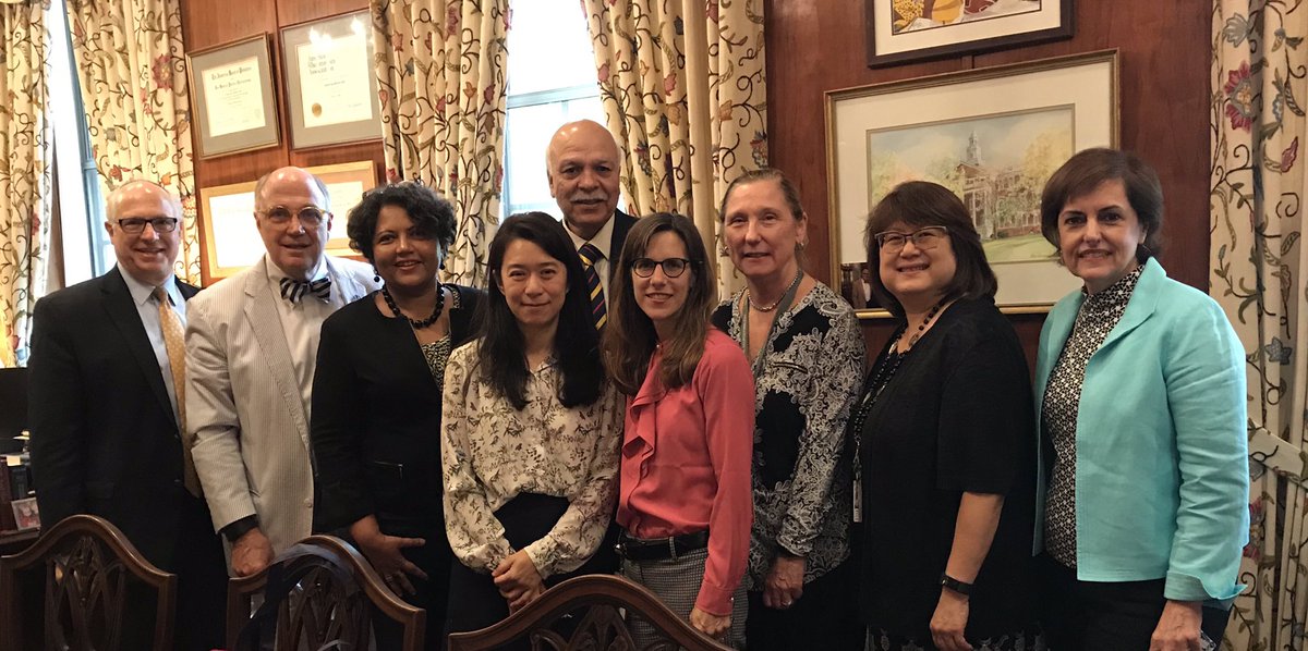 Sting64r's tweet photo. Vishna Devi Nadarajah, MHPE, PhD Pro-Vice Chancellor -/Education, Kuala Lumpour Davinder Sandhu, MD
Professor and Head of School Royal College of Surgeons in Ireland -Bahrain meets @GUMedicine @centiles #centiles curriculum leadership. https://t.co/lckwM4k0on